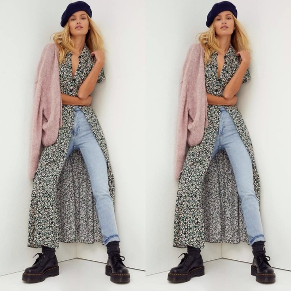 Free People Debbie Jean Shirtdress